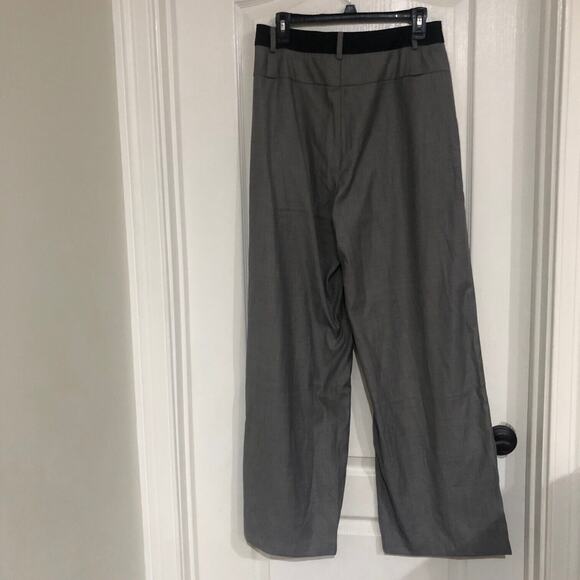 Commense Women's Dress‎ Pants Straight Leg Pleated Casual Gray Size Large NWT - Picture 5 of 7